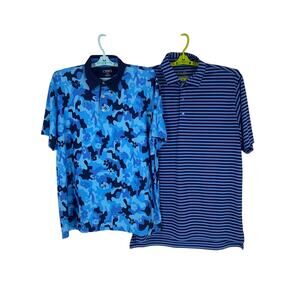2 Mens Golf Polos (Bobby Jones & Chaps) Large